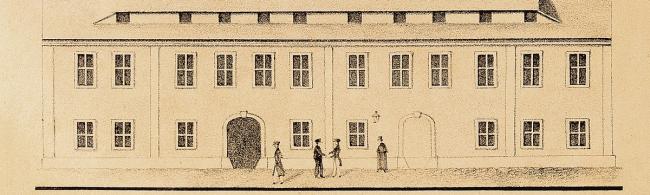 Gründungsgebäude der Bergakademie